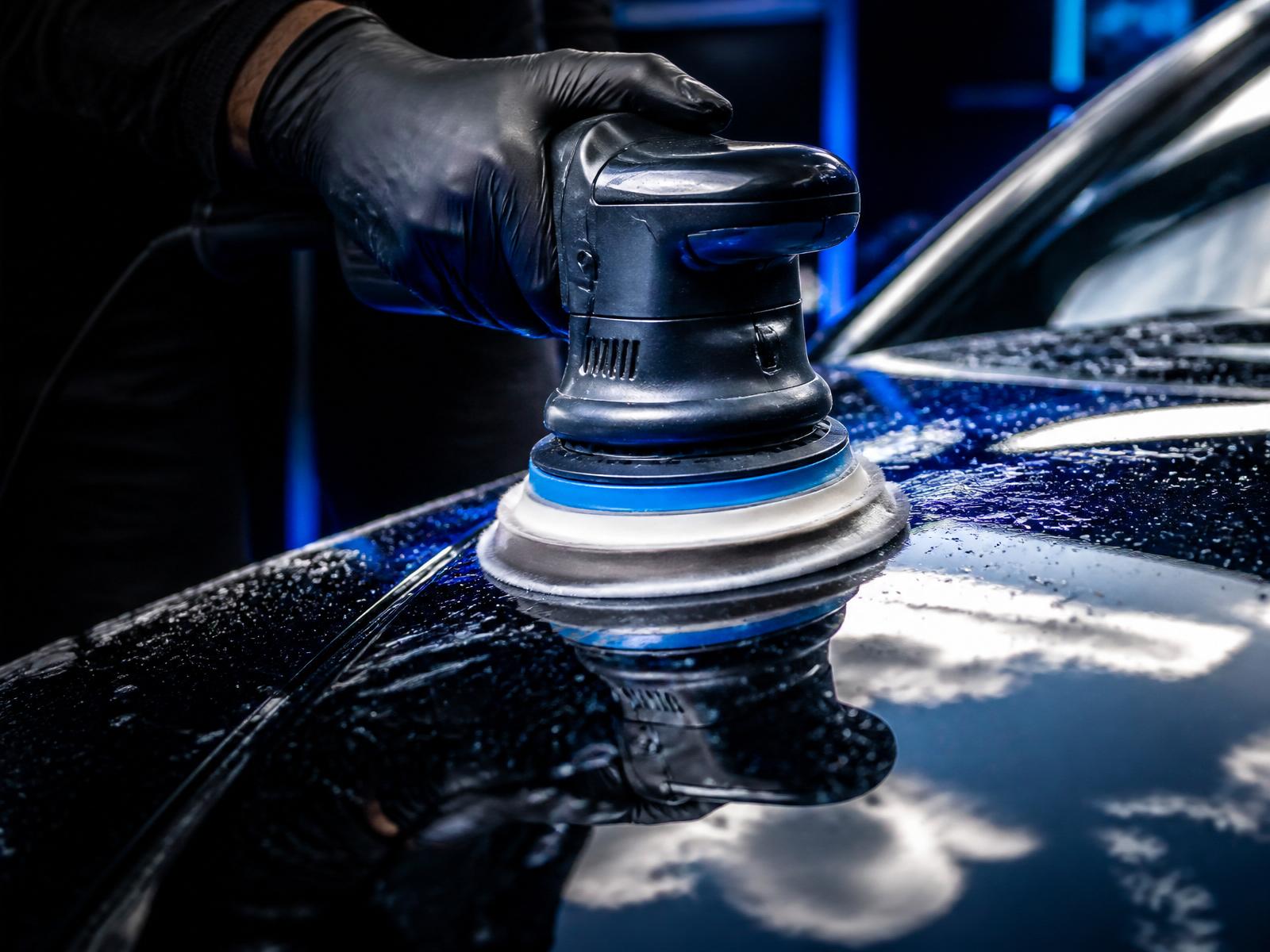 Machine polishing paint